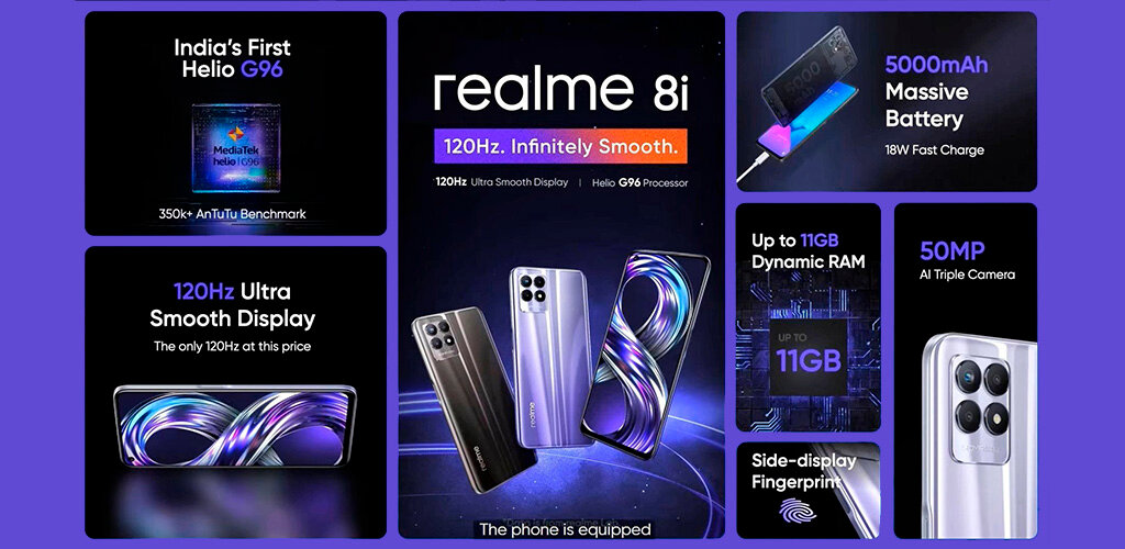 Обзор смартфона Realme 8i - Изображение 7