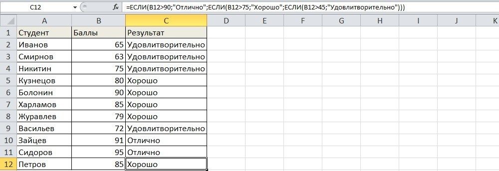 Как найти максимум функции на интервале в excel